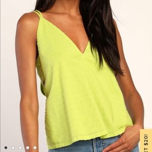 Lime Lulu’s Tie-Back Tank
